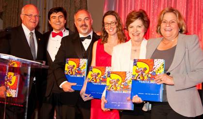 Congresswoman Ileana Ros-Lehtinen, Senator Nan Rich, Ellen Navarro, Representative Matt Hudson, Chairman of the Board Michael Silva and Representative Dennis Baxley