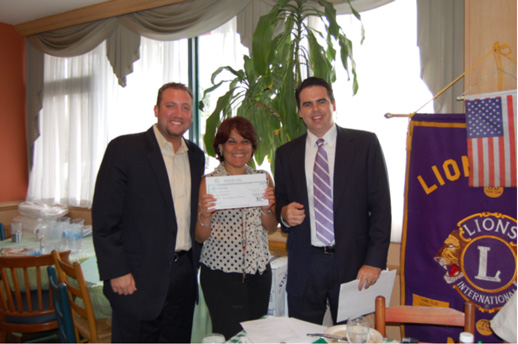Current and past chairs of Miami Lighthouse (from left to right): Michael Silva, Ray Casas, Donna Blaustein, Owen Freed, Bill Roy, and Susan Kelley
