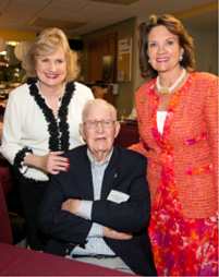 CEO Virginia Jacko, Wendell R. Beard, and Phillis Oeters of Baptist Health South Florida, Music Under the Stars Platinum Sponsor