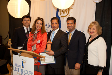 Chairman of the Board Michael Silva, Raquel A. Regalado, Miami-Dade County Public Schools Superintendent Alberto M. Carvalho, MDCPS Board Member Carlos Curbelo and CEO Virginia Jacko