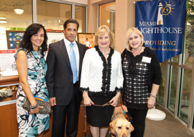 Maria Izquierdo, Miami-Dade County Public Schools Superintendent Alberto M. Carvalho, CEO Virginia Jacko and Miami-Dade County Public Schools District Director Deborah A. Montilla