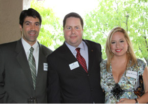 Michael Jimenez, Kent Benedict and Erika Benedict