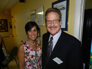 Maricarmen Perez-Blanco, M.D., Miami Lighthouse Board Director; Dr. Craig McKeown, Member, Florida Heiken Children's Vision Program Advisory Committee.