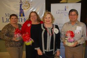 Maria Perez, Lenor Ryan, CEO Virginia Jacko, Hector Patino and Jessica Cerda-Antomarchi