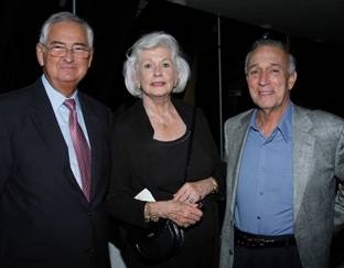 Board Director Bill Roy, Honorary Director Susan Kelley and Dr. Joel Grossman