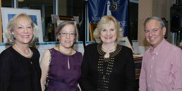 Natalie De Maar, Board Director Donna Blaustein, CEO Virginia Jacko and Dr. Arnold Blaustein