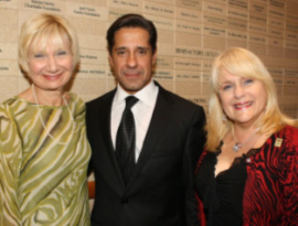 Ava Goldman (Honoree), Superintendent Alberto Carvalho and Board Director Deborah Montilla