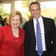 CEO Virginia Jacko and Emcee David Bernard