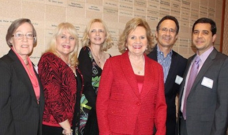 Marcel Salup Board Director Donna Blaustein, Board Director Deborah Montilla, Board Director Shirley Press, M.D., CEO Virginia Jacko, Board Director Alan Levitt OD., and Rene Gonzalez-Llorens, Esq.