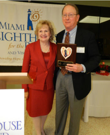 President & CEO Virginia Jacko and Honorary Board Director David B. McCrea.