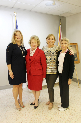 85th Gala Anniversary Host Committee Members Jacquelyn Munilla, Olga Nielson and Board Director Angela Whitman with CEO Virginia Jacko