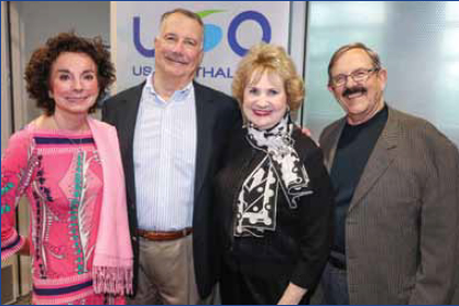 Nancy Harrison, Board Director Peter Harrison, President and CEO Virginia Jacko and Robert Jacko