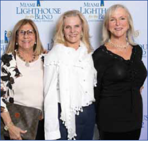 Mercy Quintana, Board Director Jan Morrison and Honorary Board Director Shelley Daniel Rutherford