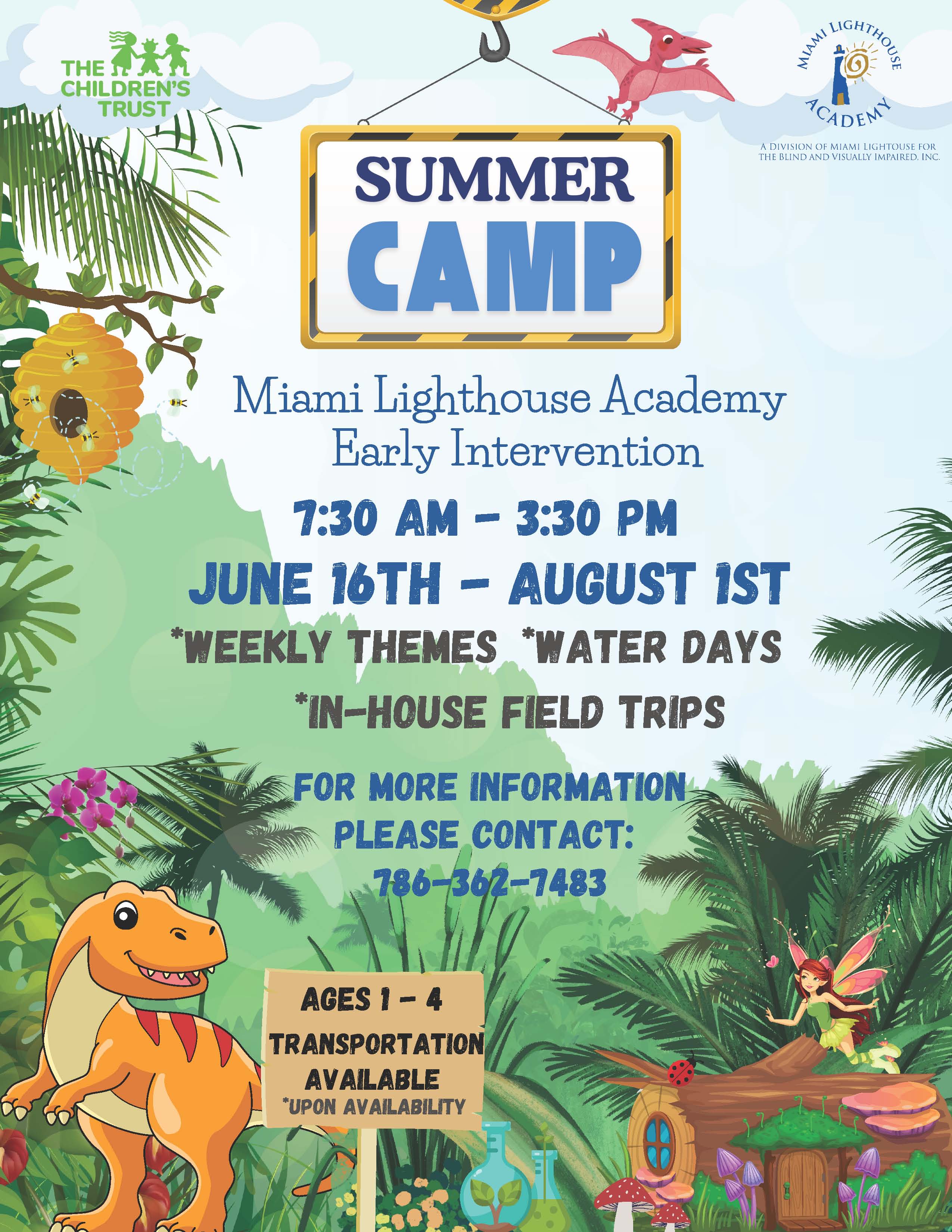 2025 Summer Camp Miami Lighthouse Academy Early Intervention