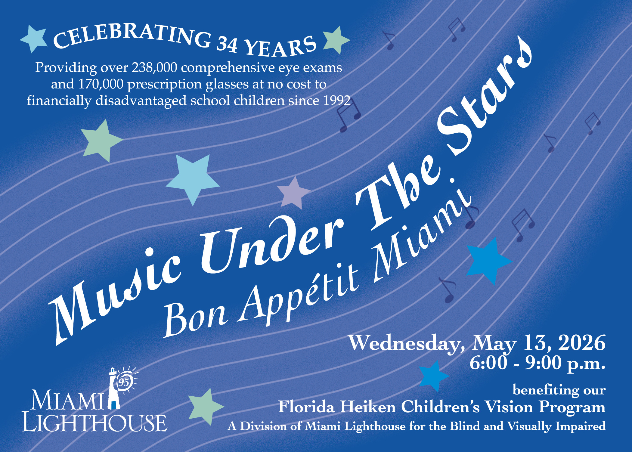 2022 Music Under the Stars Invitation