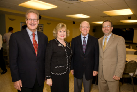 Craig McKeown, M.D., Member, Miami Lighthouse Heiken Children's Vision Program Advisory Committee; Virginia A. Jacko, President & CEO Miami Lighthouse; Richard Forster, M.D., former Miami Lighthouse Board Director; Sander Dubovy, M.D., Miami Lighthouse Board Director.