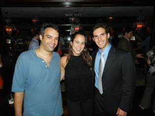 David Lancz from the Office of Senator Gwen Margolis, Nury Soler and Daniel Arbueas from the Office of U.S. Senator Marco Rubio.