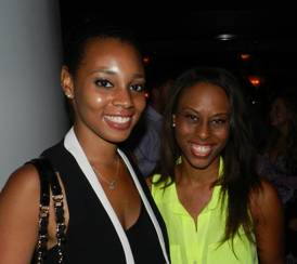 Erica Washington and Eva Williams from Women of Tomorrow