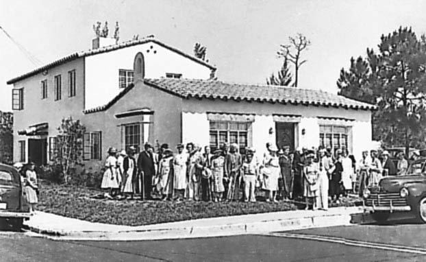 Building of Miami Lighthouse in 1940s