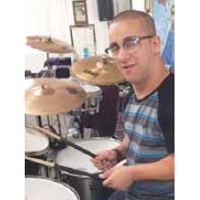 Music Program percussionist Adriel