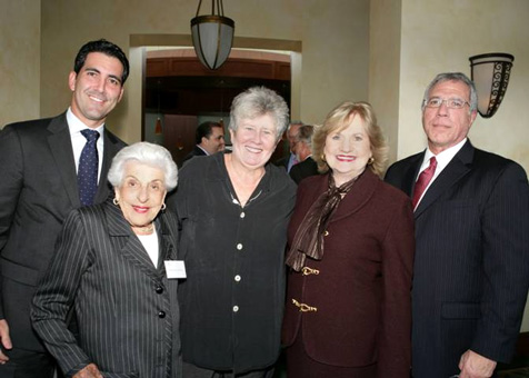 Bessemer Trust Managing Director Michael Marquez, Florence Hecht, Commissioner Sally Heyman, CEO Virginia Jacko, Board Director Ray Casas