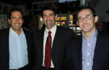 Lyon Roth, YPOL Committee Member Michael Jimenez and Stephan Rogers.